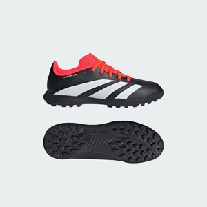 Chaussure de Foot Adidas Predator 24 League Turf Noir Blanche Rouge Enfant | AKB-56912789