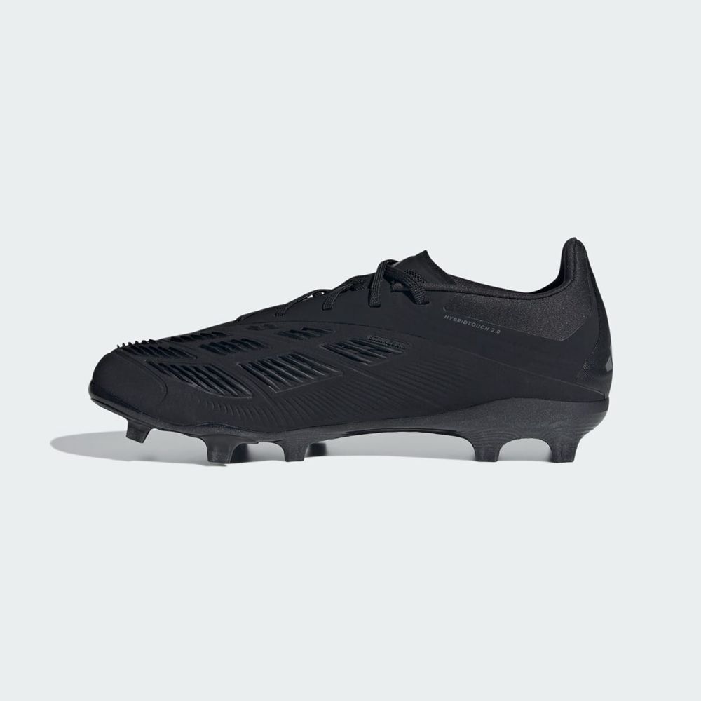 Chaussure de Foot Adidas Predator 24 Elite Firm Ground Noir Grise Enfant | HCH-03243084