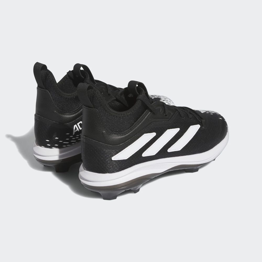 Chaussures de Baseball Adidas Adizero Afterburner 9 NWV TPU Noir Blanche Enfant | VGS-38068095