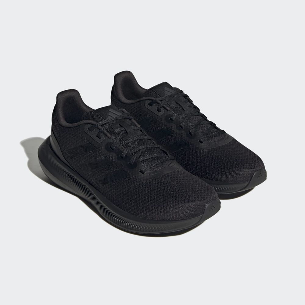 Chaussure Running Adidas Runfalcon Wide 3 Noir Grise Homme | WAU-93713380