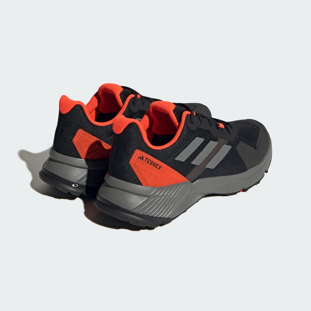 Chaussure Trail Running Adidas Terrex Soulstride Noir Grise Rouge Homme | EGK-37286307