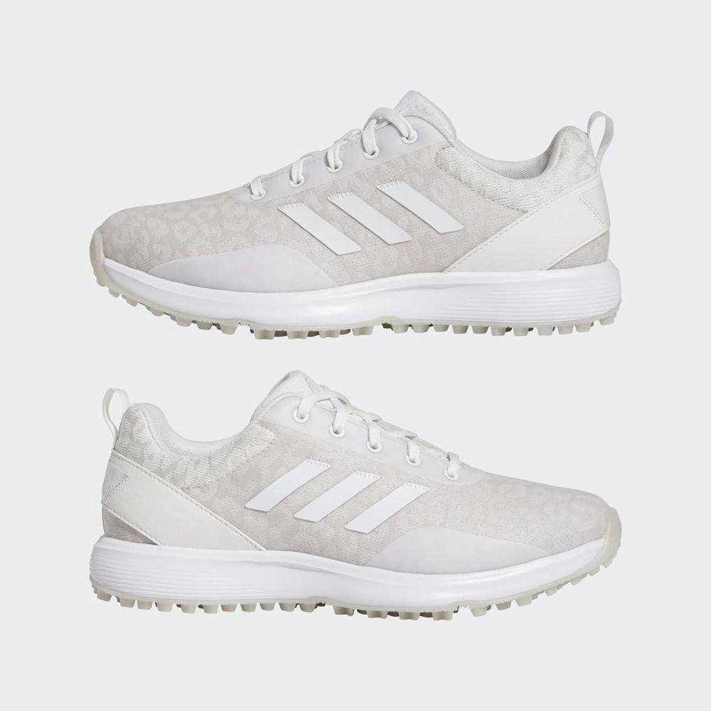 Chaussures De Golf Adidas S2G Spikeless Blanche Grise Femme | ATW-26109057