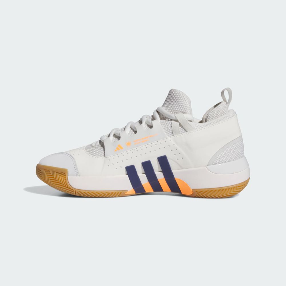 Chaussure Basket Adidas D.O.N. Issue 5 Blanche Bleu Femme | JJH-29755461