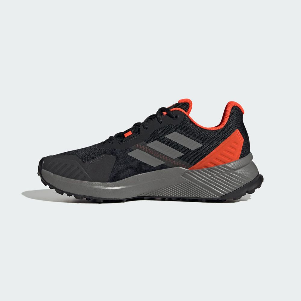 Chaussure Trail Running Adidas Terrex Soulstride Noir Grise Rouge Homme | EGK-37286307