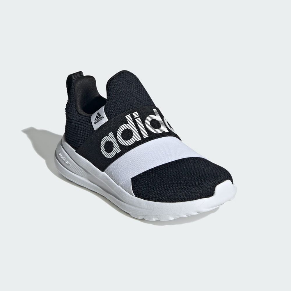 Basket Adidas Lite Racer Adapt 6.0 Noir Blanche Enfant | OIS-79497270