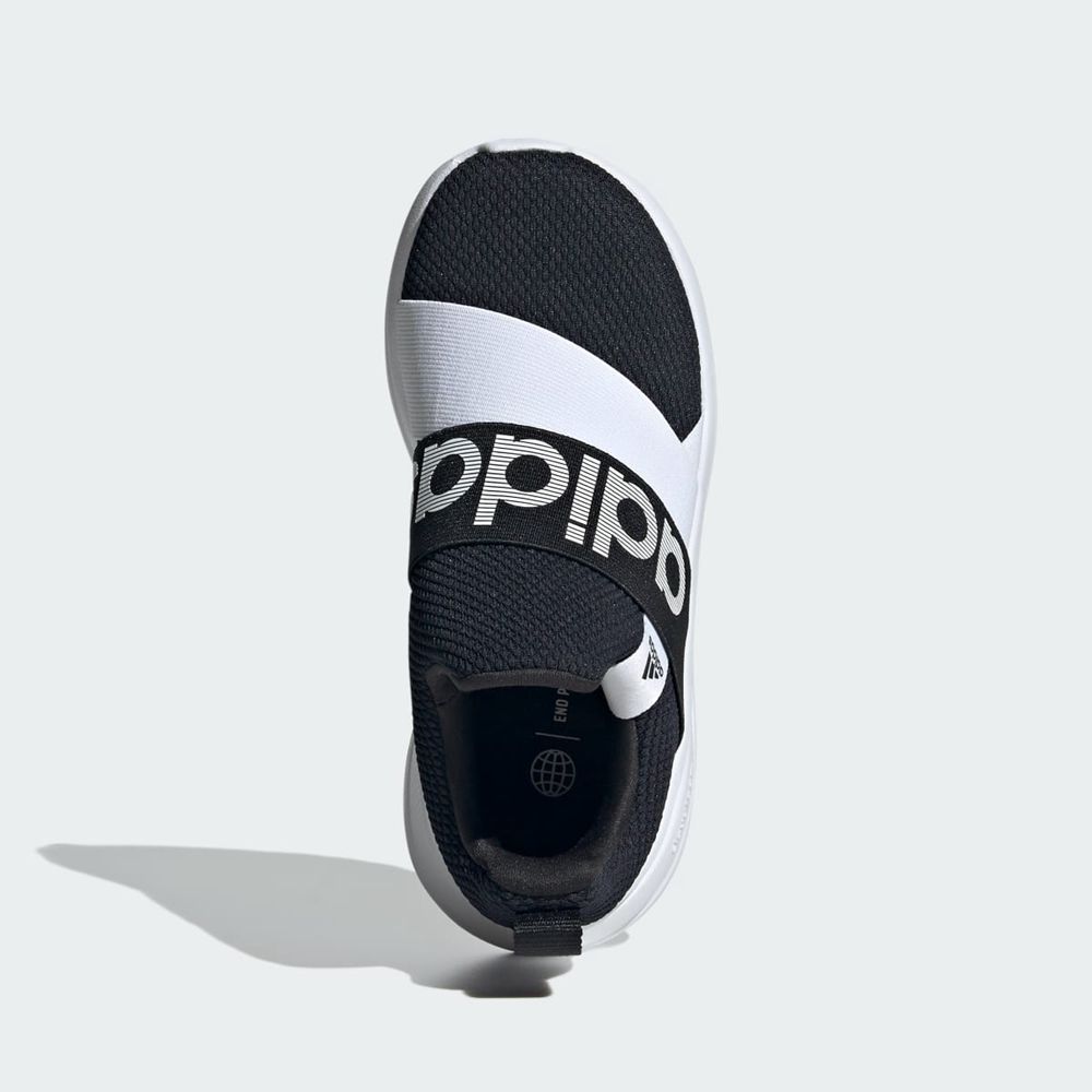 Basket Adidas Lite Racer Adapt 6.0 Noir Blanche Enfant | TYZ-09923387