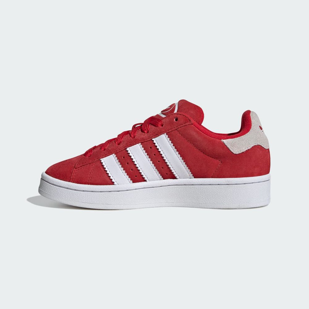 Basket Adidas Campus 00s Rouge Blanche Enfant | RBC-94128664